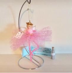 ornament, pink fairy Ornament, pink fairy