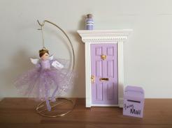 mauve fairy kisses Mauve Fairy Kisses ornament