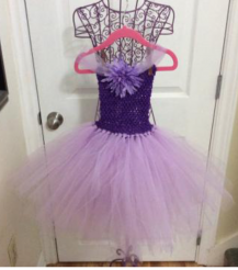 Mauve tutu dress Mauve tutu dress